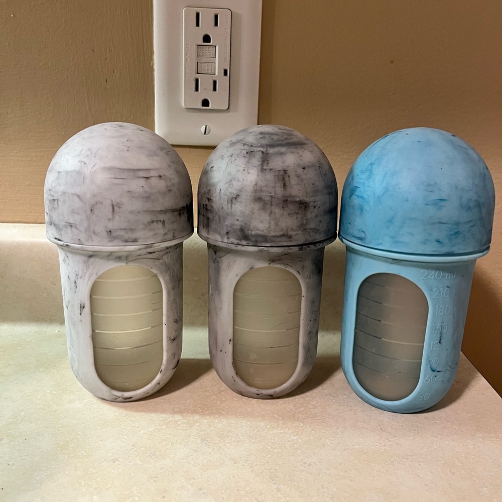 NWOT - 3 boon nursh baby bottles